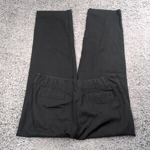 J Jill Pants Women 10 Black Classiccore Preppy Minimalist Straight Leg Academia